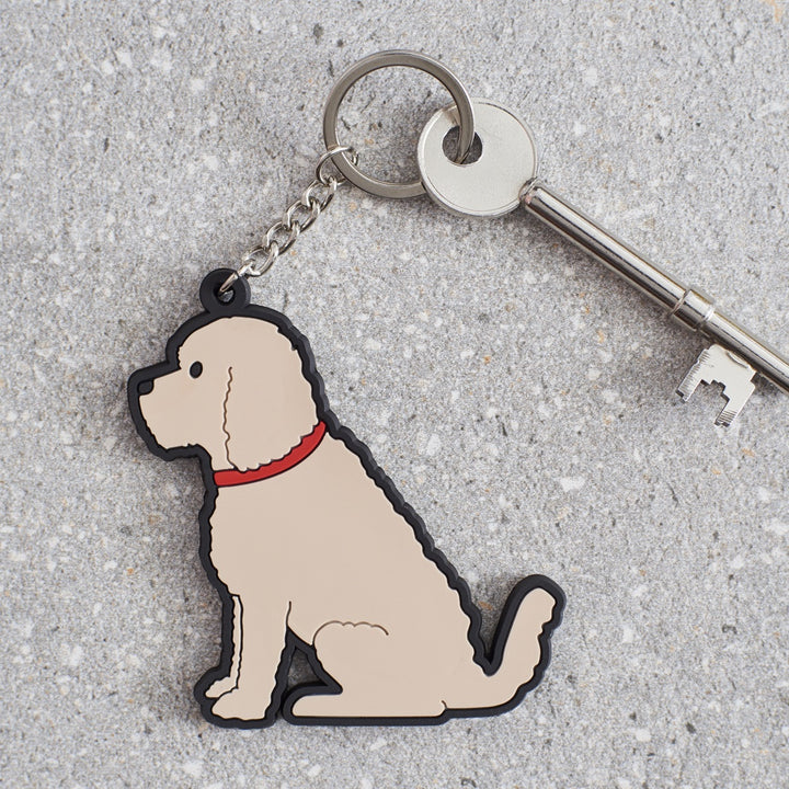Keyring - Cockapoo (Apricot)