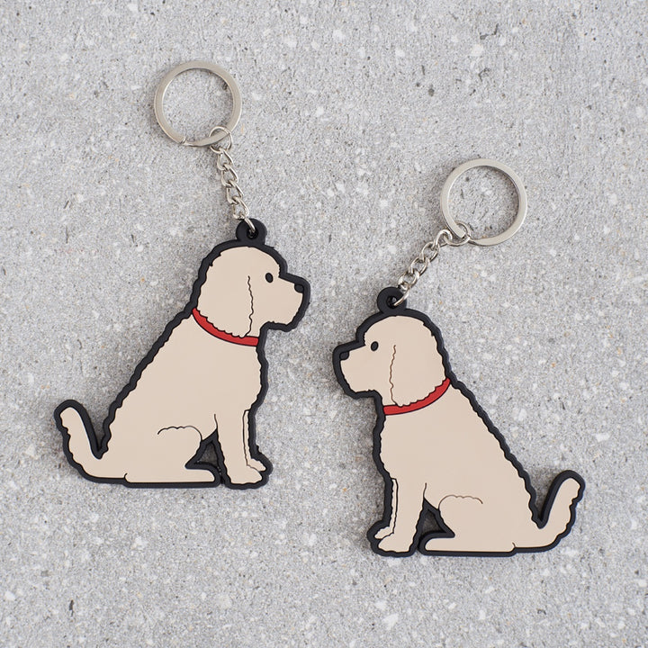 Keyring - Cockapoo (Apricot)