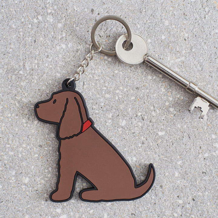 Keyring - Cocker Spaniel (Brown)