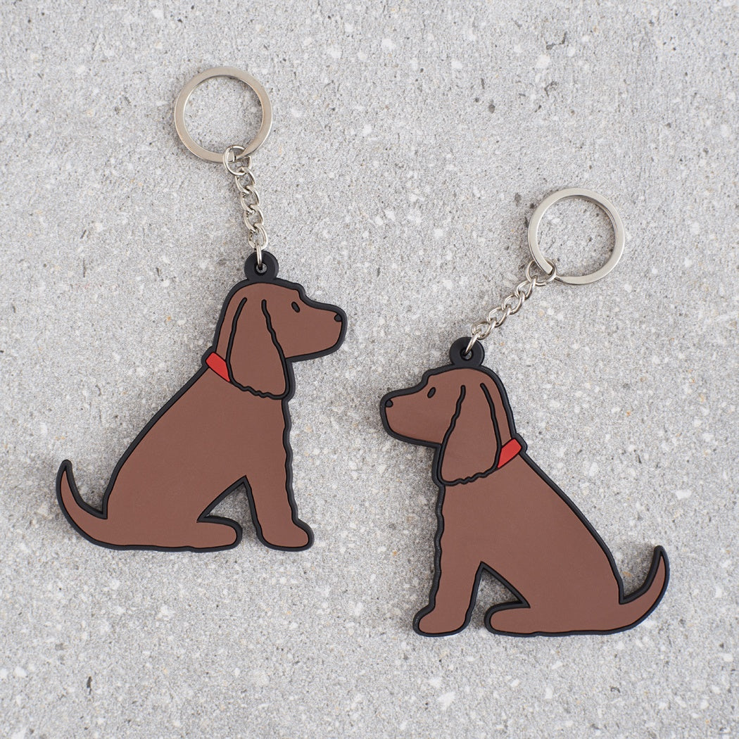 Keyring - Cocker Spaniel (Brown)