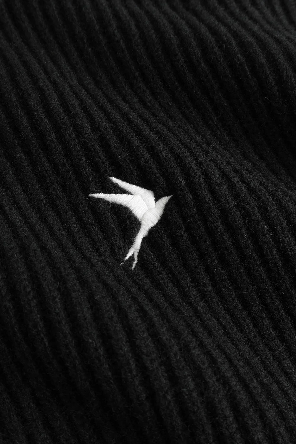 Vonarstraeti Zipped Sweater - Black