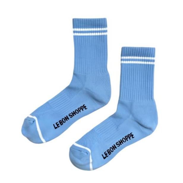 Boyfriend Socks - French Blue