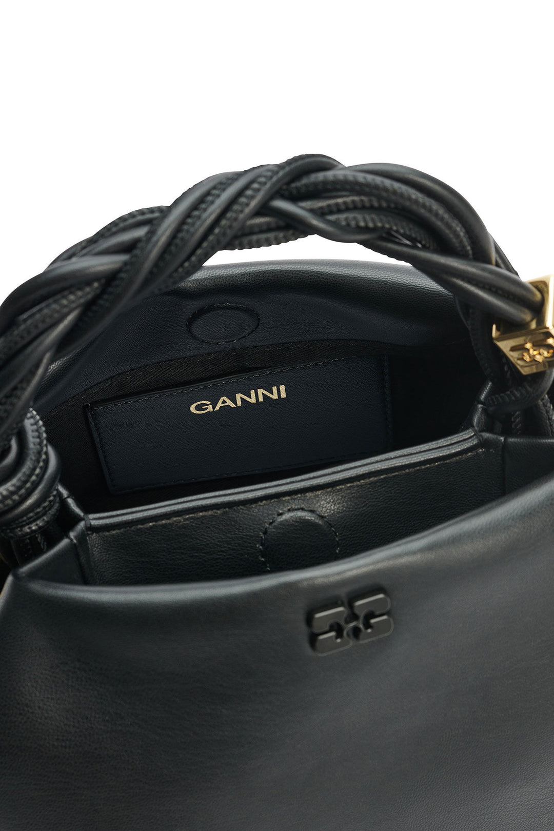 Small Ganni Bou Bag - Black