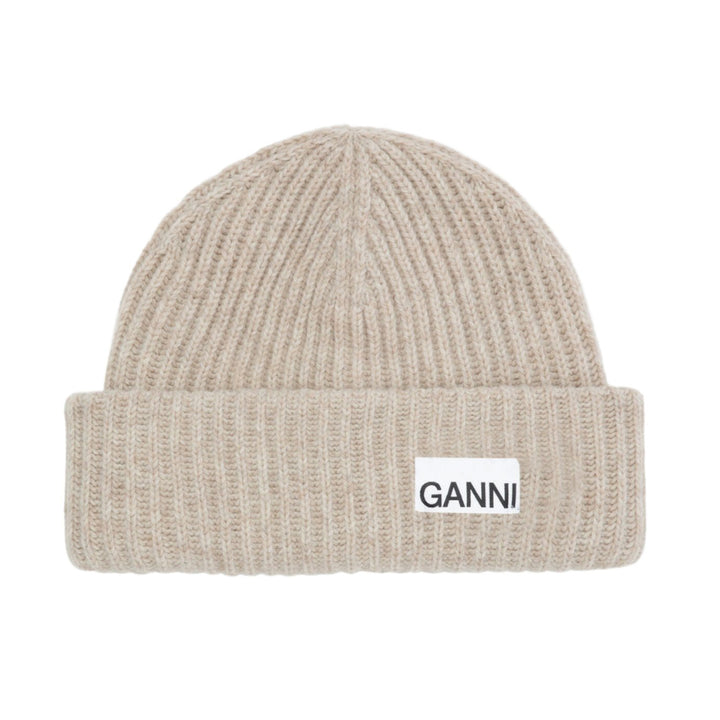 Recycled Wool Beanie - Sand