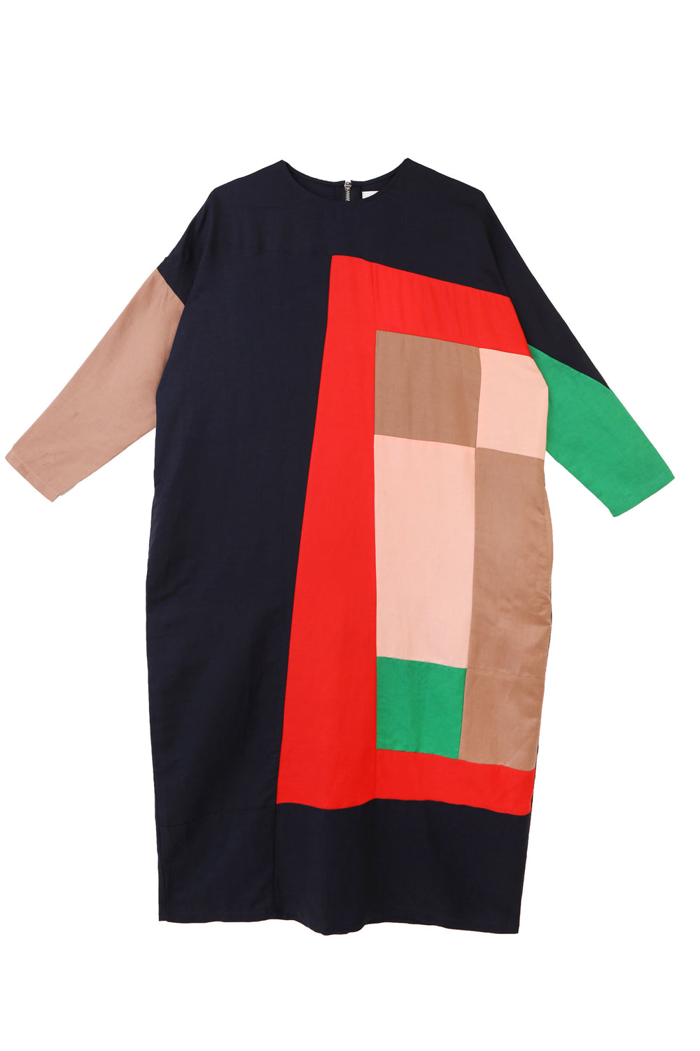 Aldon Dress - Rubik Patchwork