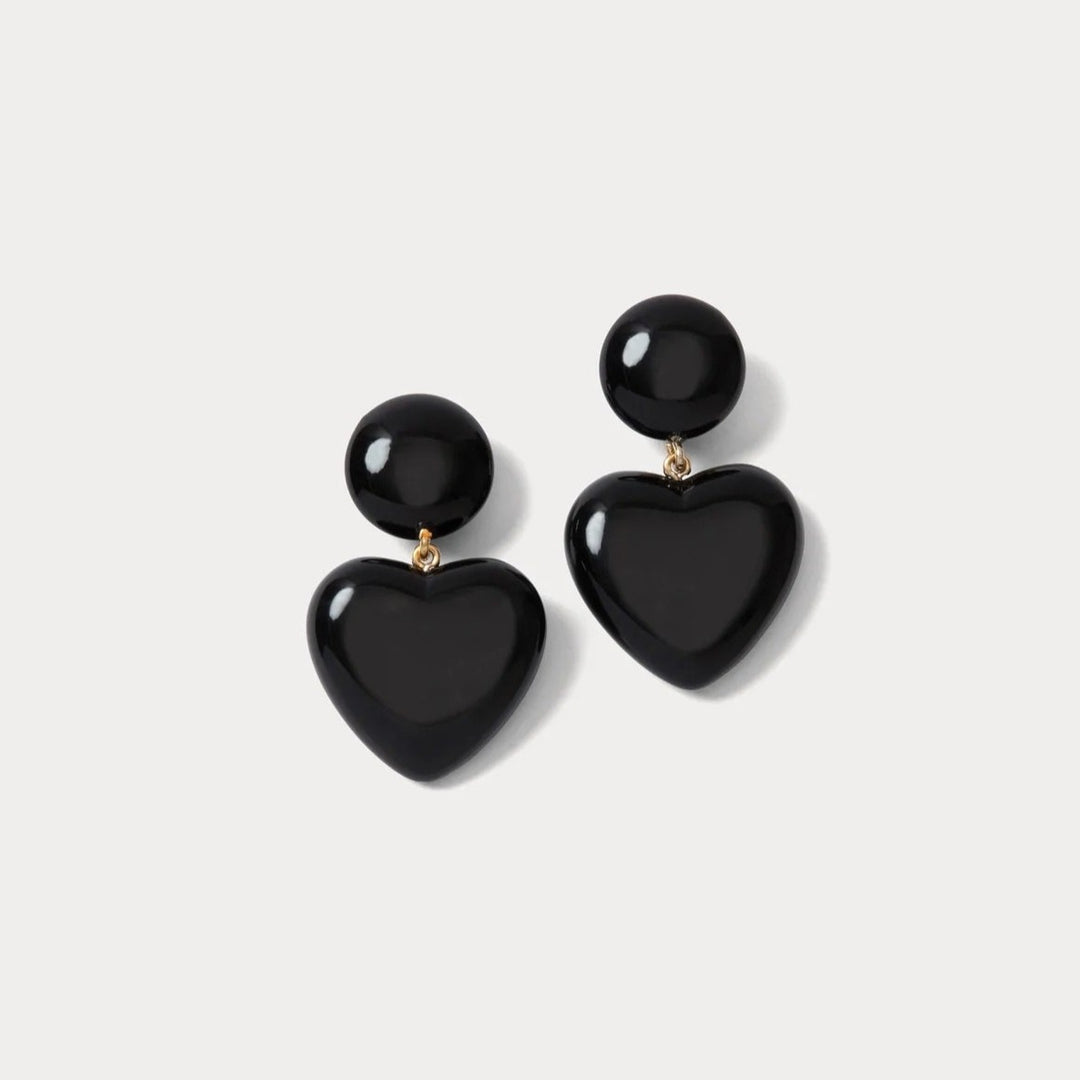 Amour Earrings - Black
