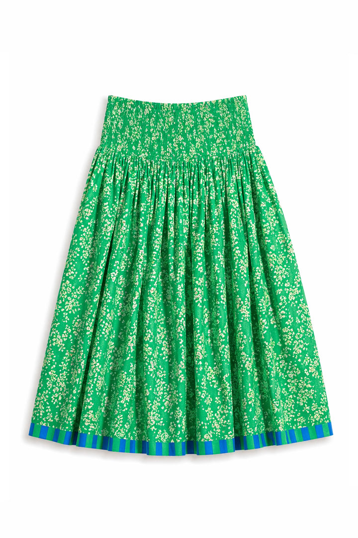 Arista Skirt - Floral Green - Frontiers Woman
