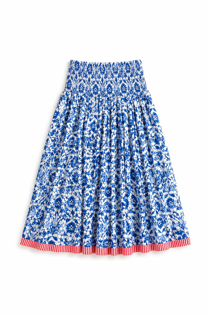 Arista Skirt - Tasmin Blue - Frontiers Woman