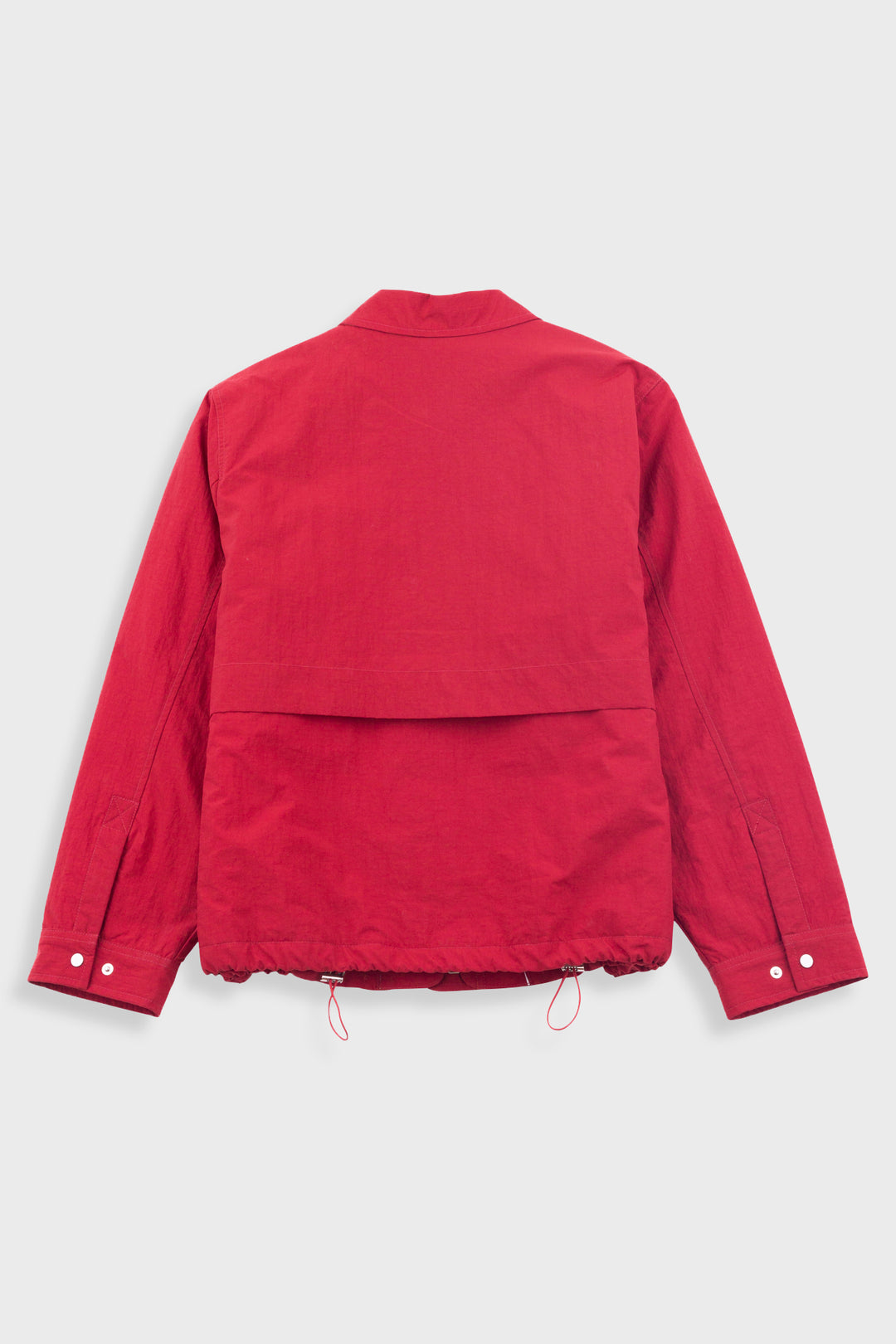 Blouson Jacket - Crimson Ripstop Nylon
