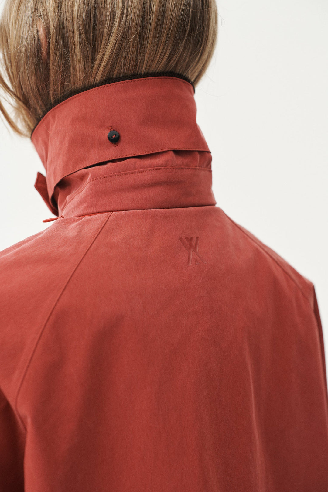 Long Coach Coat - Faded Cherry