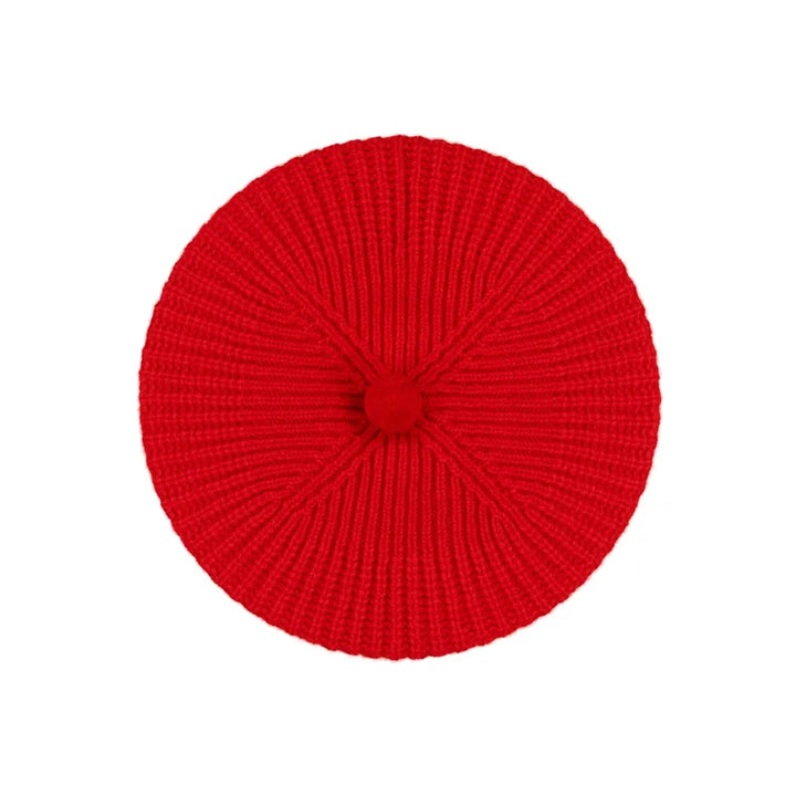 Stitch Beret - Red