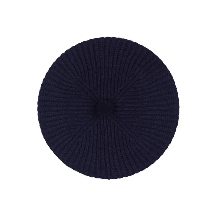 Stitch Beret - Navy