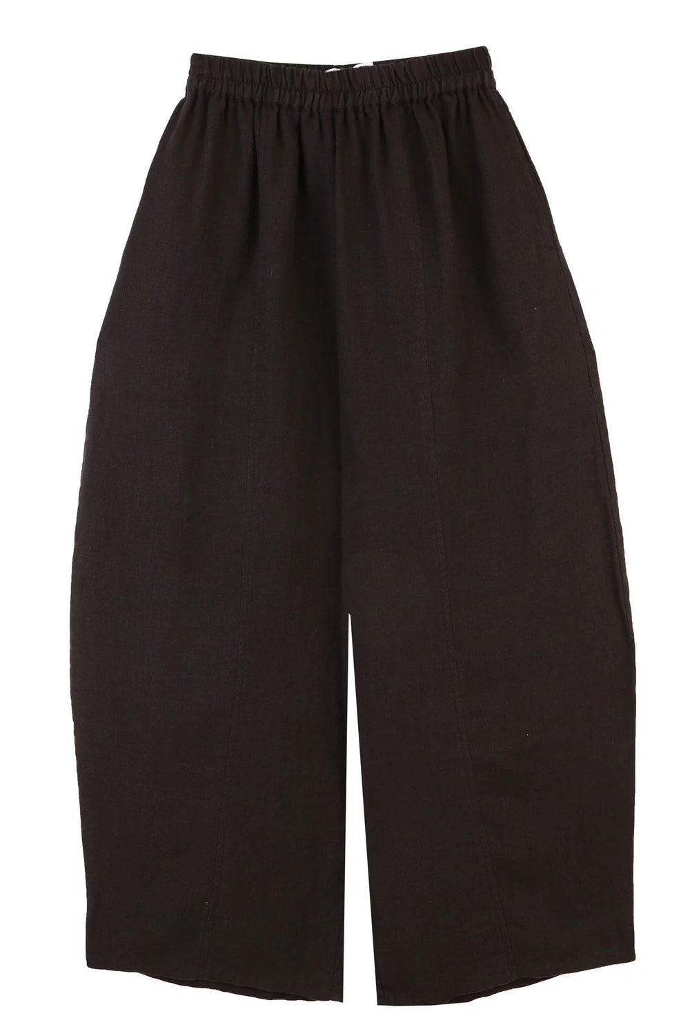 Basic Linen Trouser - Black