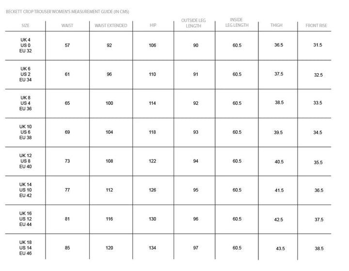 Beckett Crop Trousers - Umber