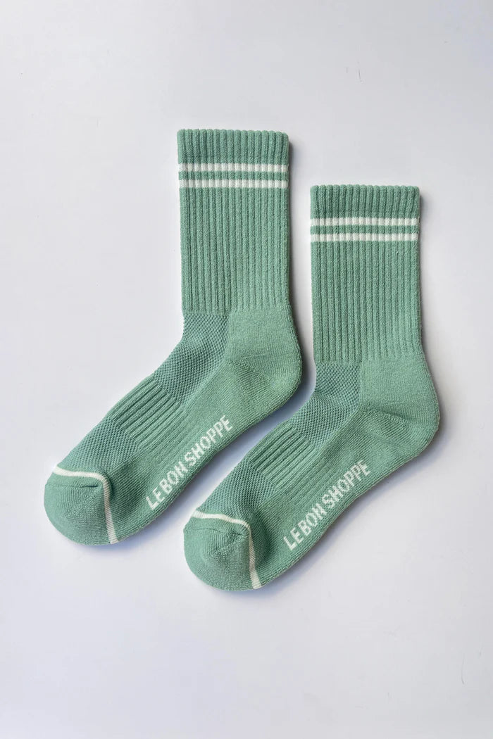 Boyfriend Socks - Meadow