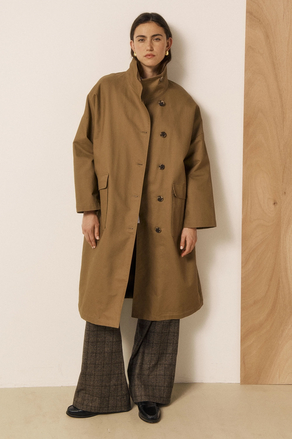 Vito Coat - Khaki