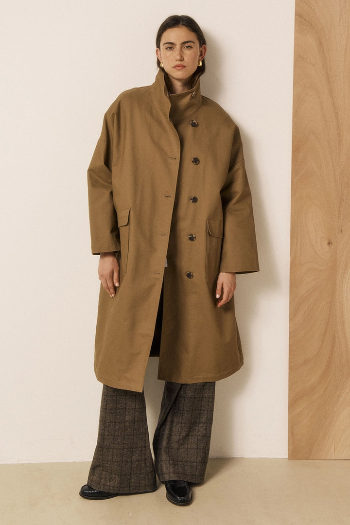 Vito Coat - Khaki
