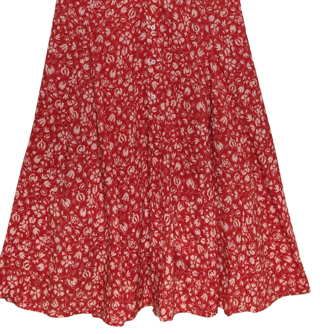 Bloom Shirtdress - Amelie Floral Red