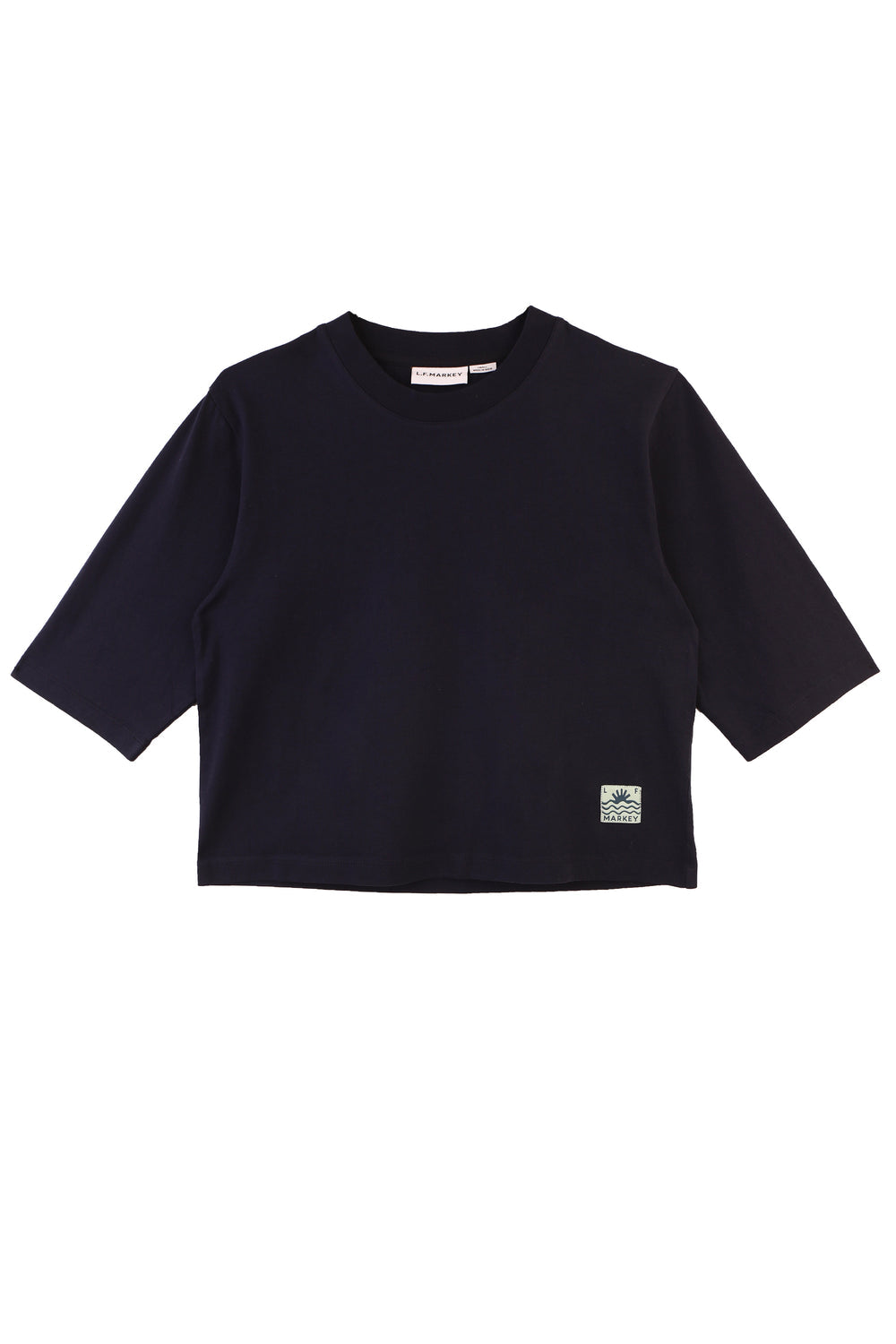 Boxy Tee - Navy