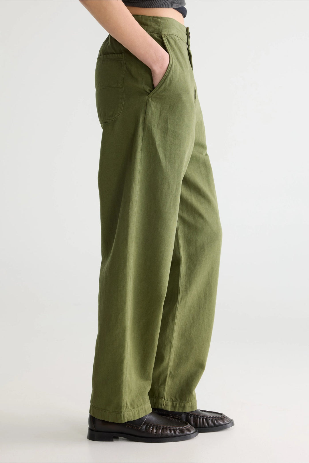 Pasop relaxed trousers - Khaki