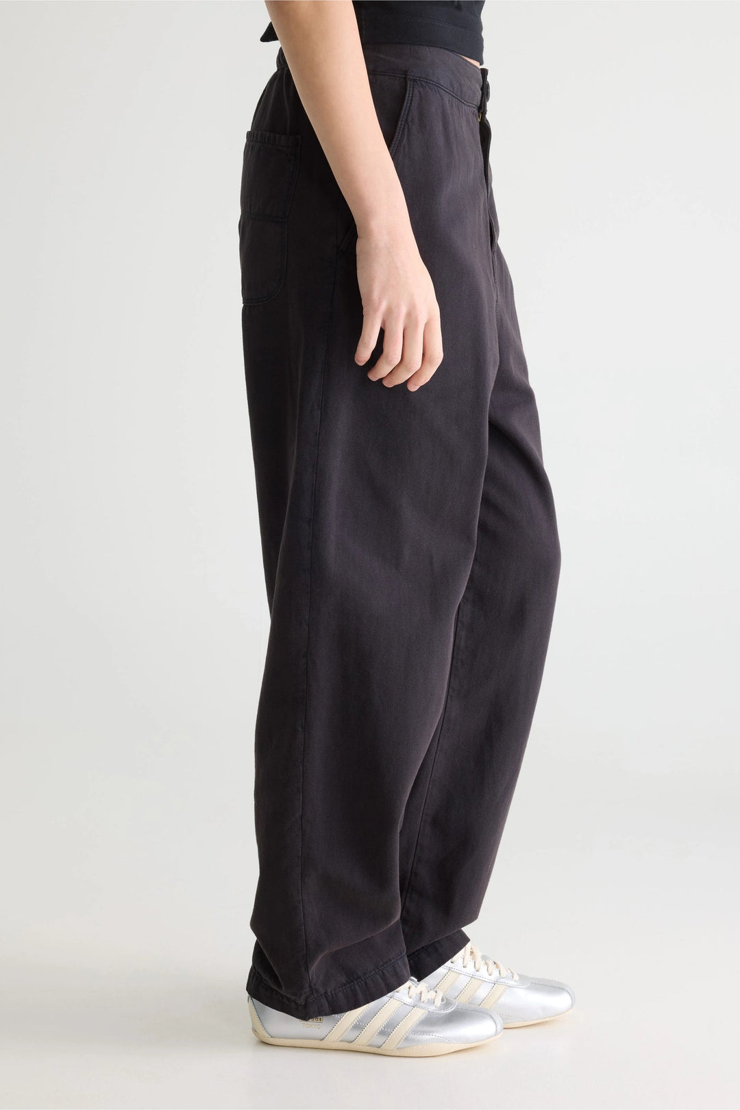 Pasop relaxed trousers - Off Black