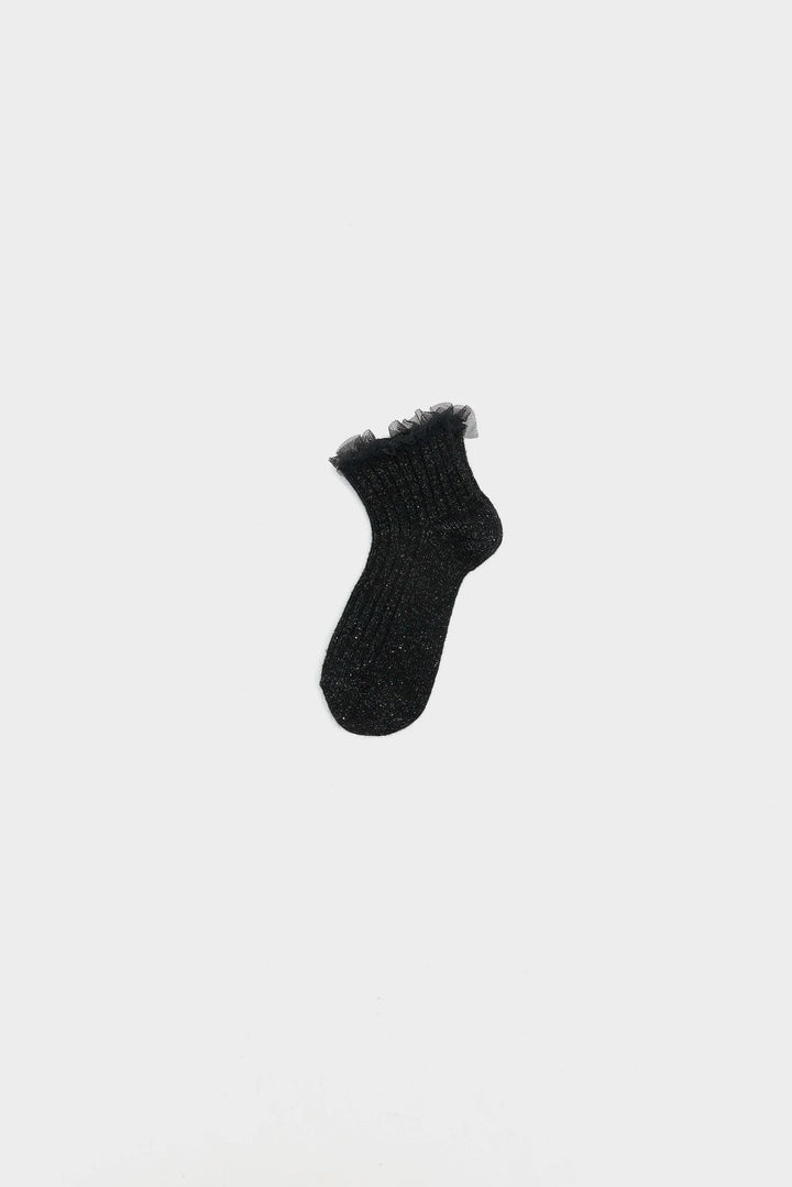 Baso Ankle Socks - Black