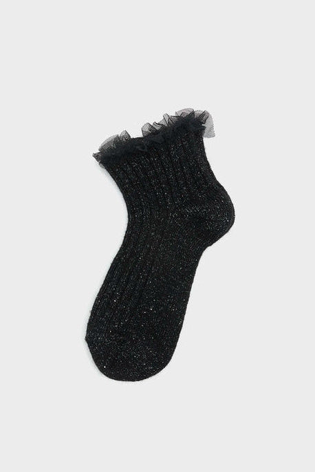 Baso Ankle Socks - Black