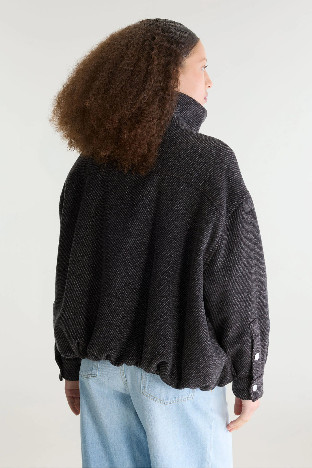 Jellis Woven Jacket - Dark Roast/Charcoal