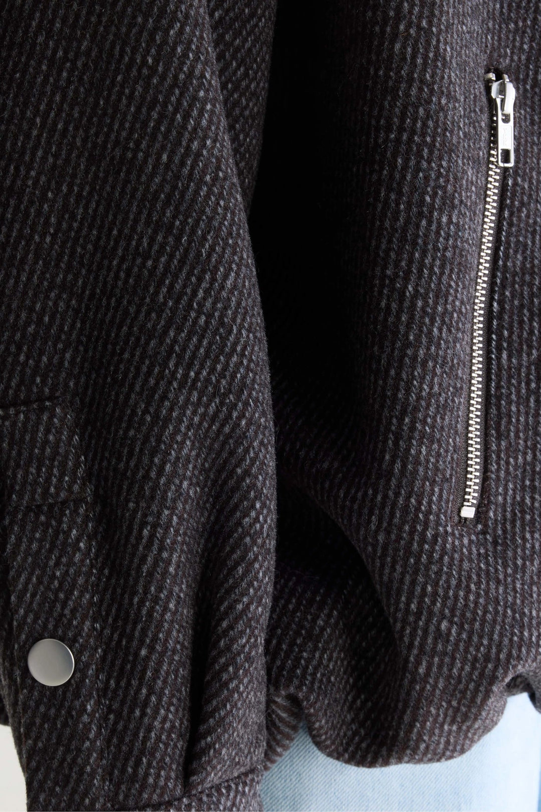 Jellis Woven Jacket - Dark Roast/Charcoal