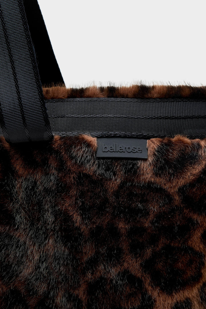 Jommie Faux Fur Tote Bag - Leopard