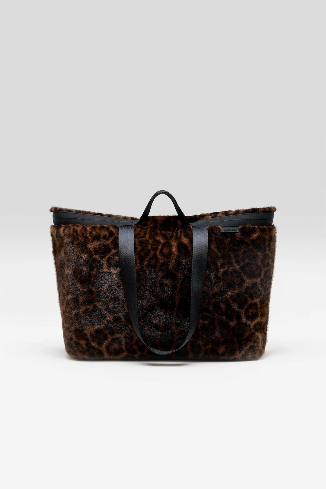 Jommie Faux Fur Tote Bag - Leopard