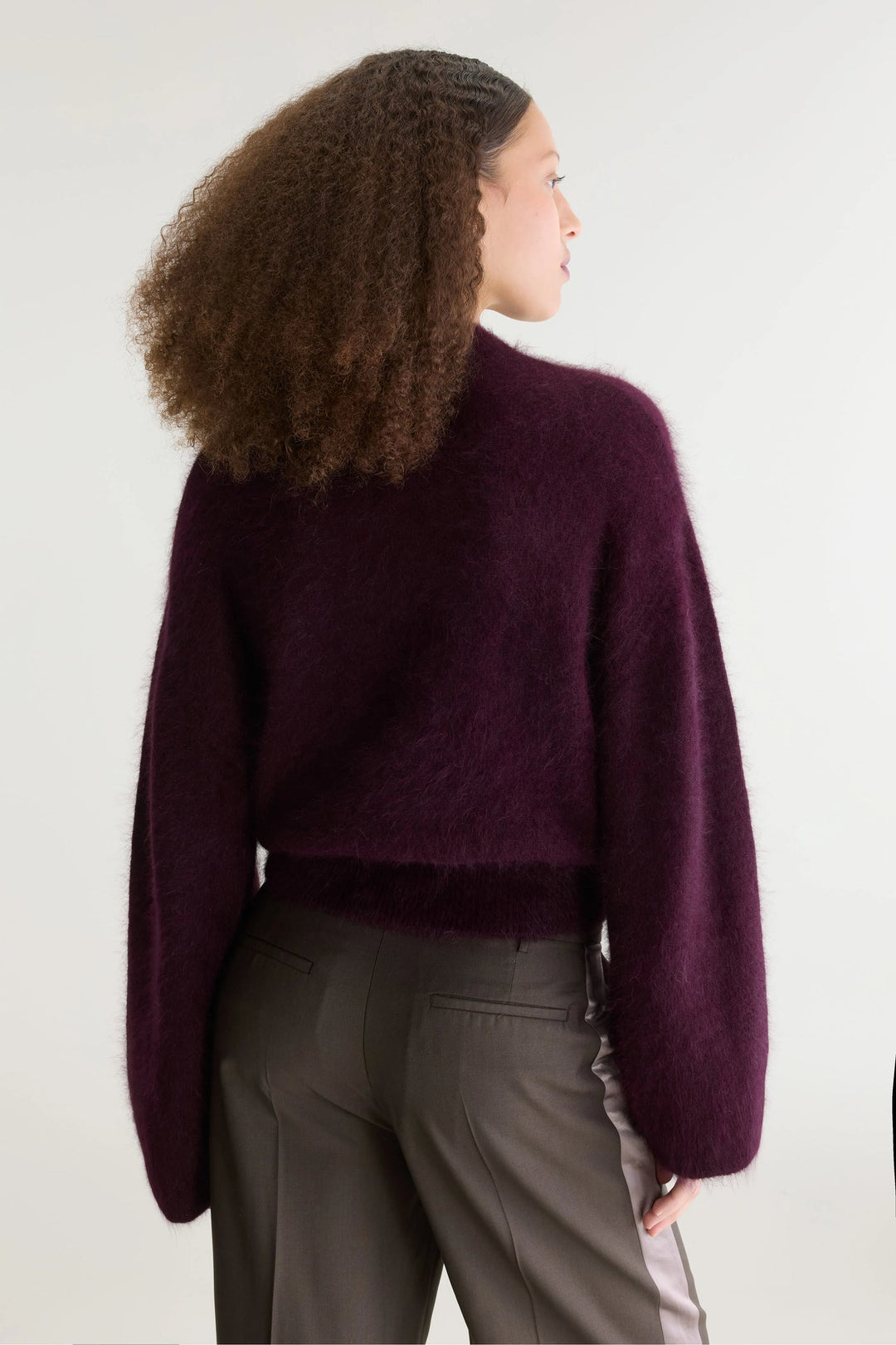 Dateko Crewneck Knit - Cordovan
