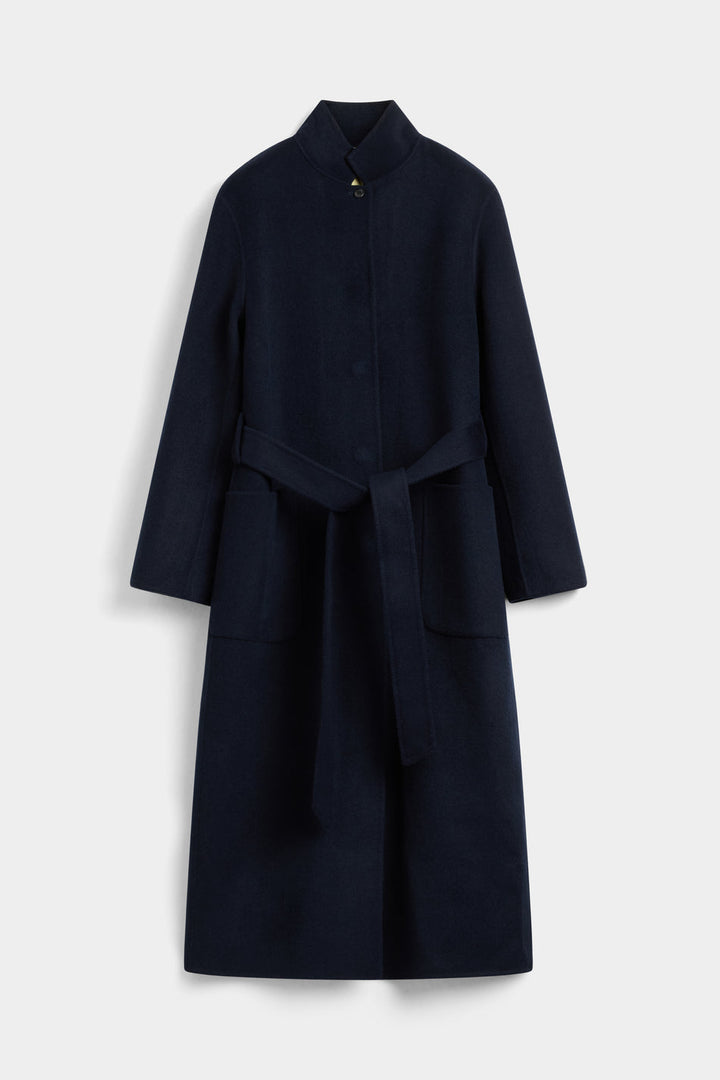 Bem Tie Waist Coat- Midnight Blue