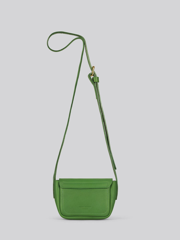 Betty Small Crossbody Bag - Grainy Green - Frontiers Woman