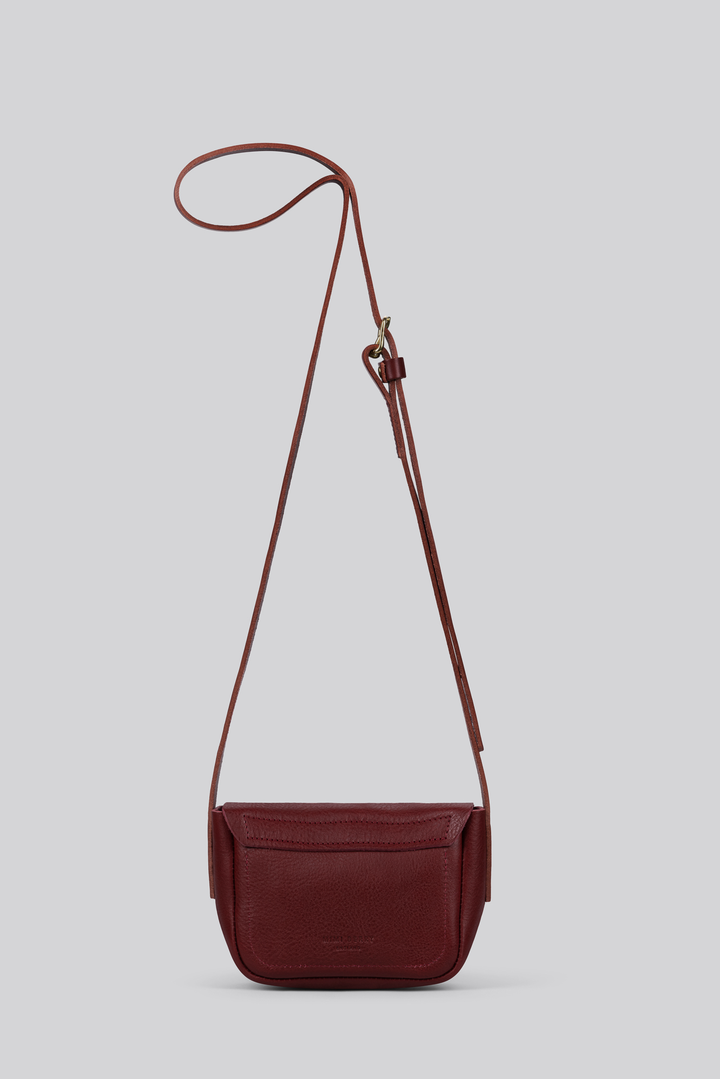 Betty Crossbody Bag - Grainy Merlot