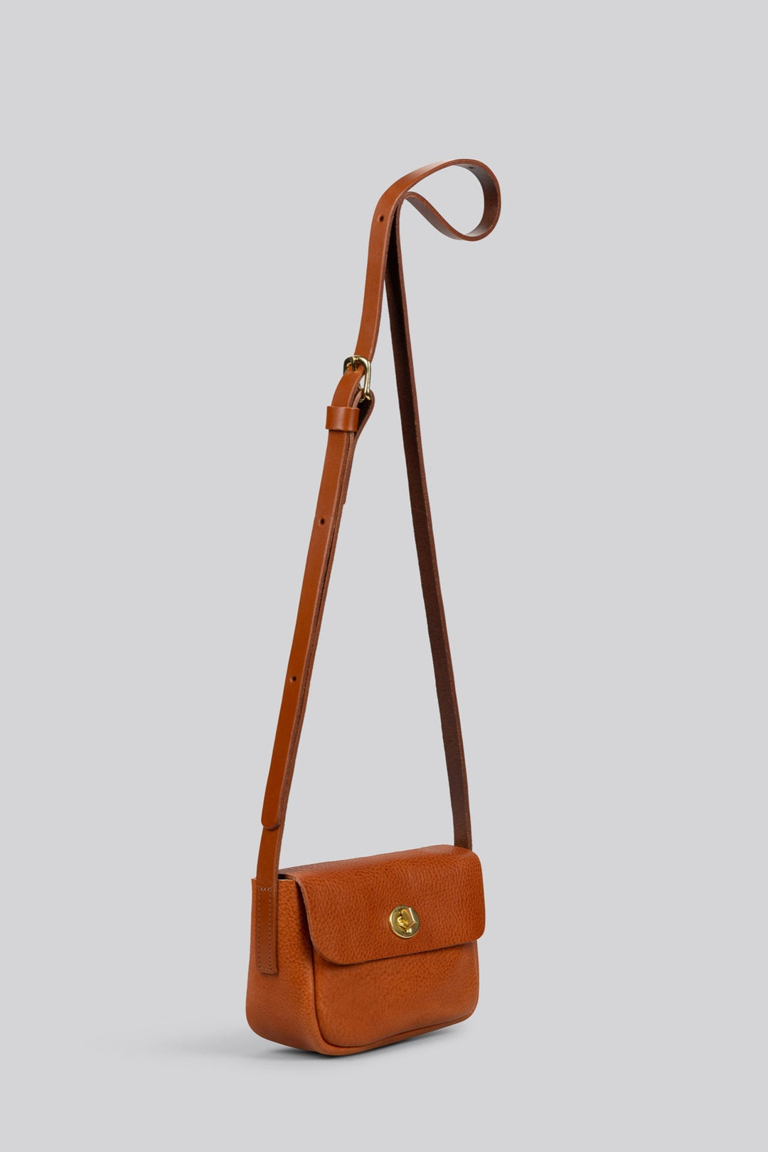 Betty Crossbody Bag - Grainy Tan