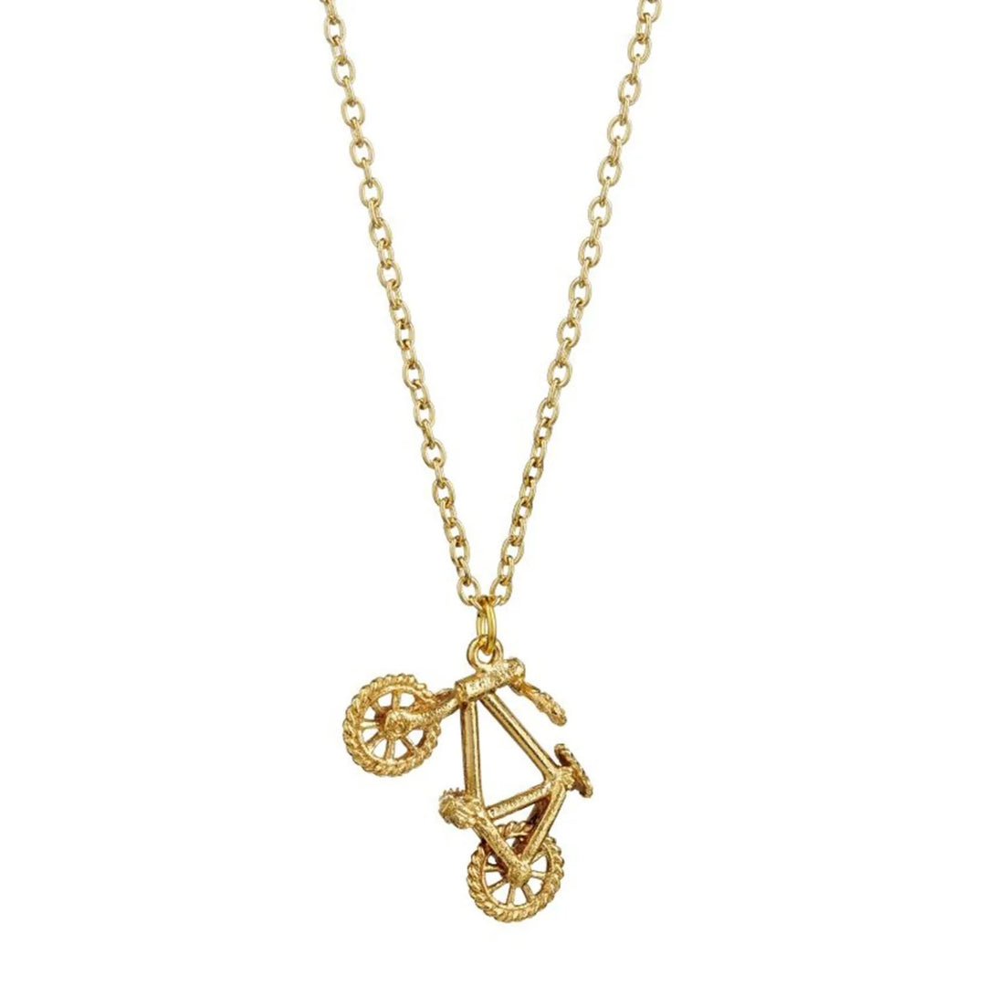Bicycle Charm Necklace - Frontiers Woman