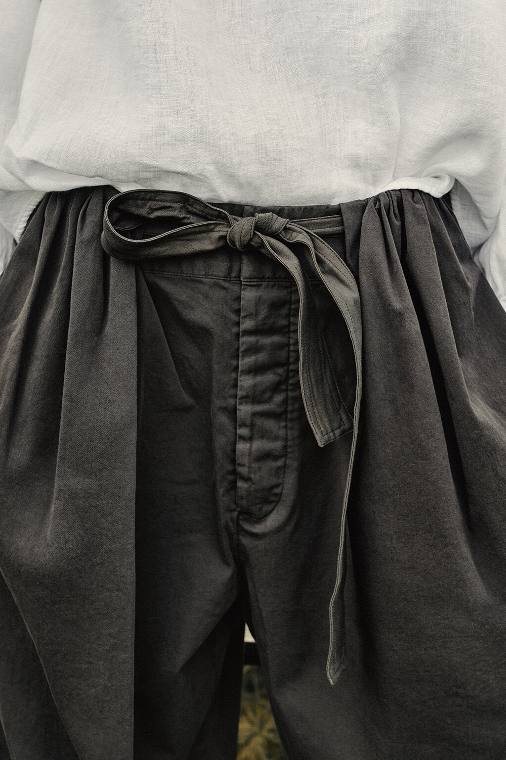 Wide Trousers - Dark Brown