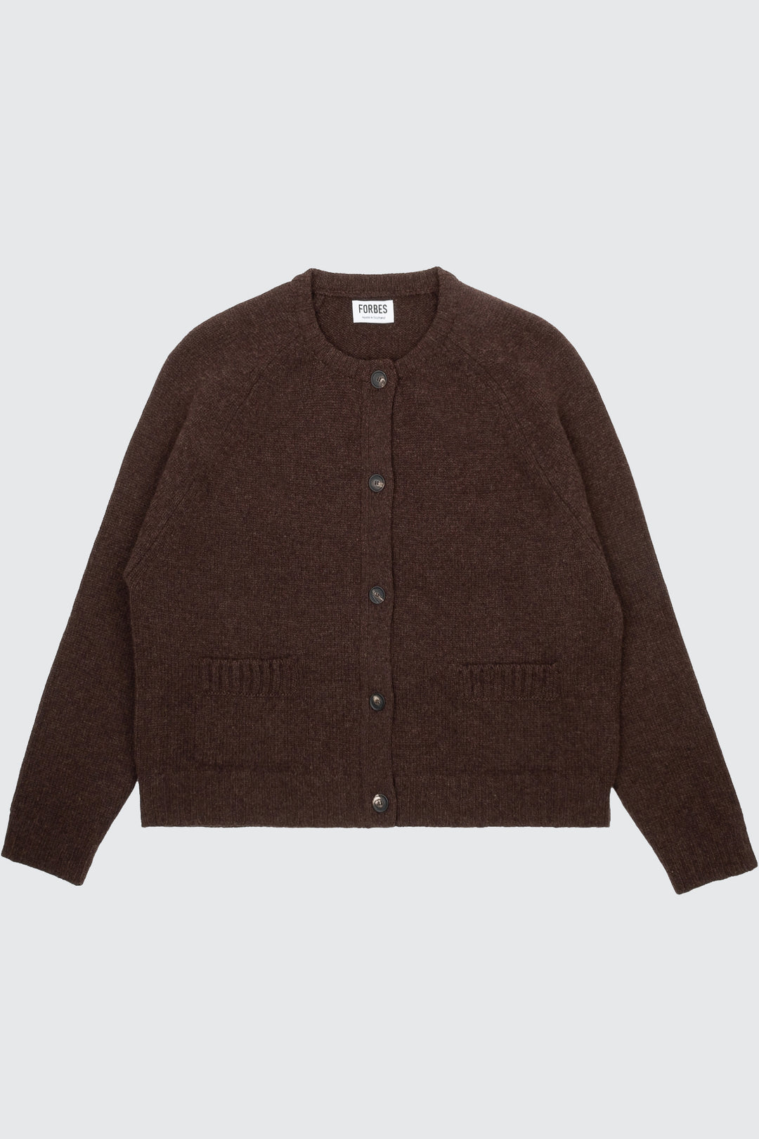 Buy online Forbes Raglan Sleeve Cardigan Hickory Frontiers - Main Image
