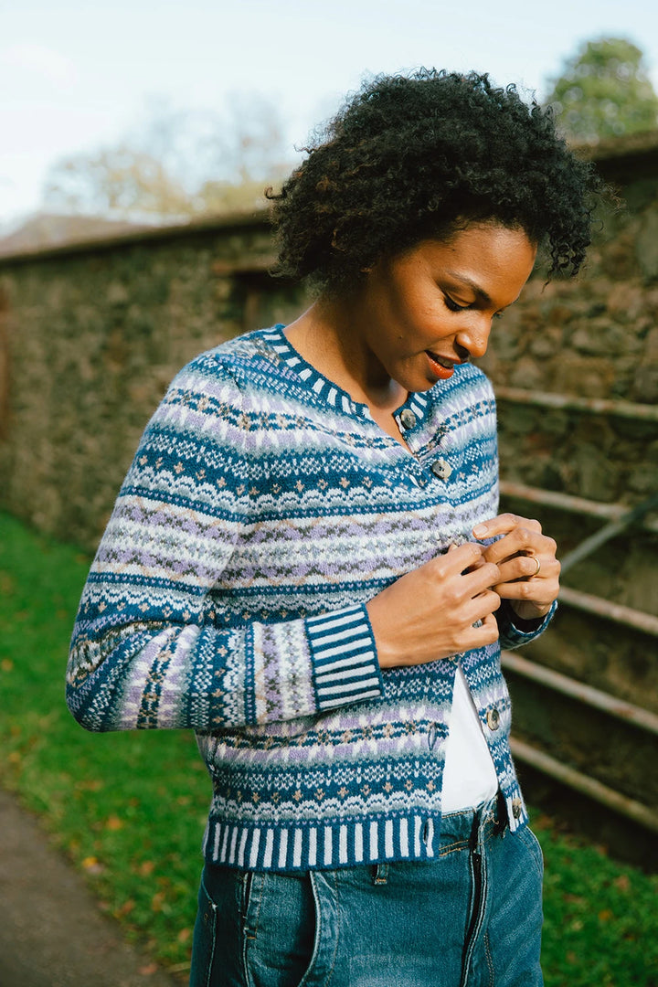 Kinross Cardigan - Sapphire