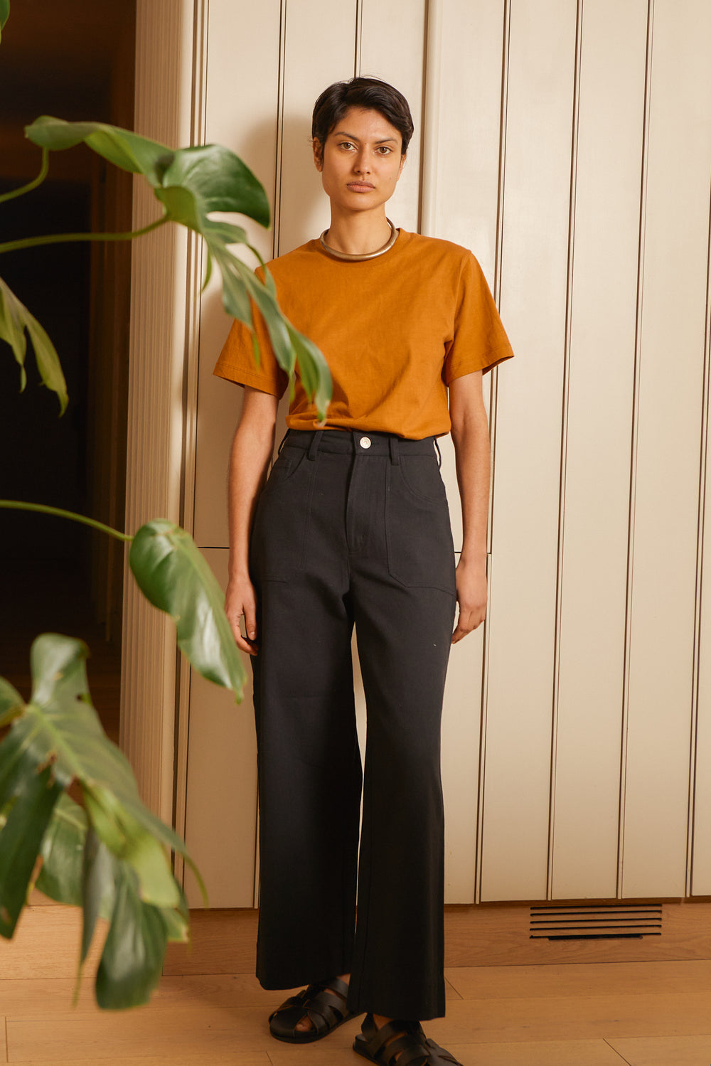 Carpenter Trouser - Black - Frontiers Woman