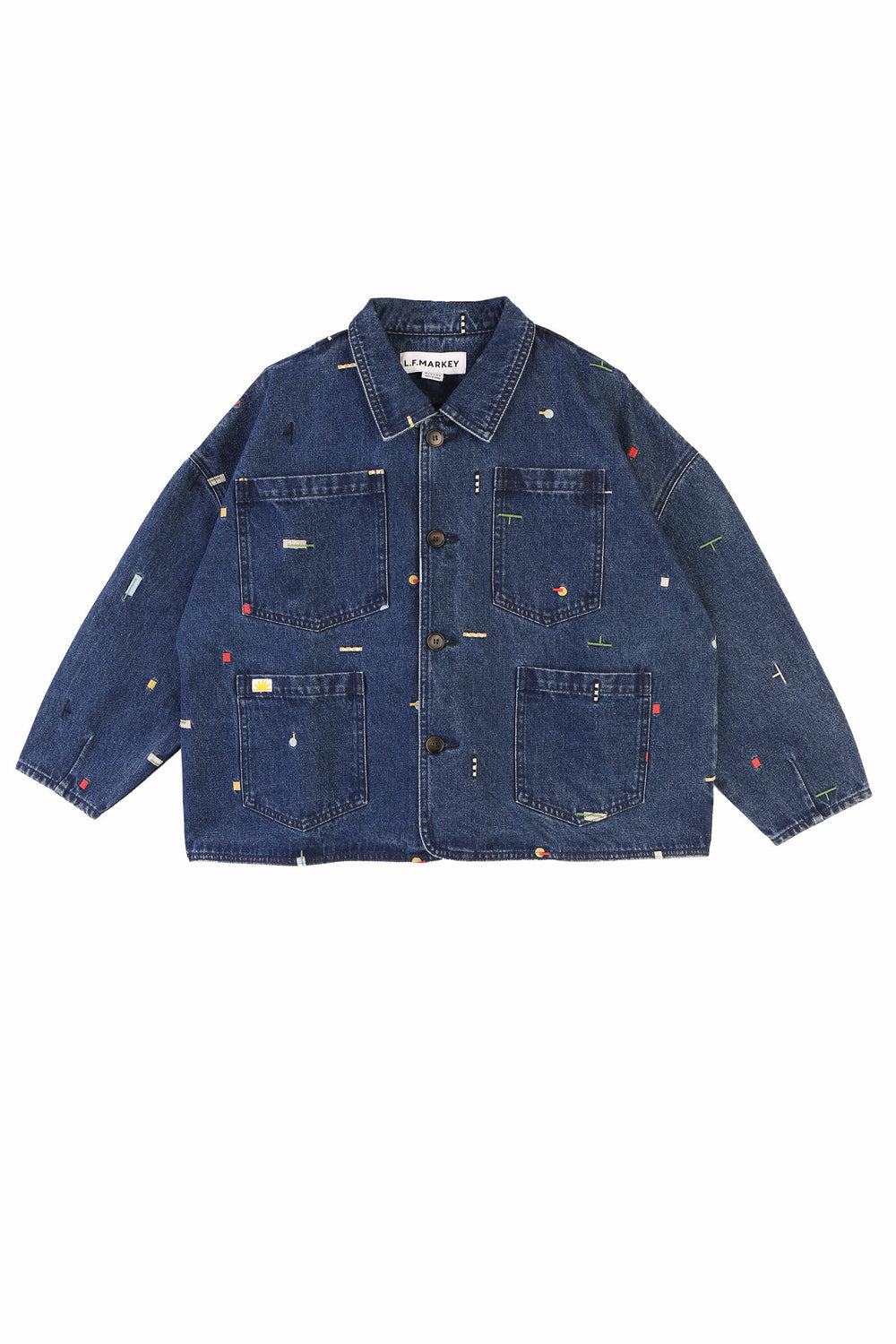 Carson Chore Coat Embroidered - Puzzle Embroidery