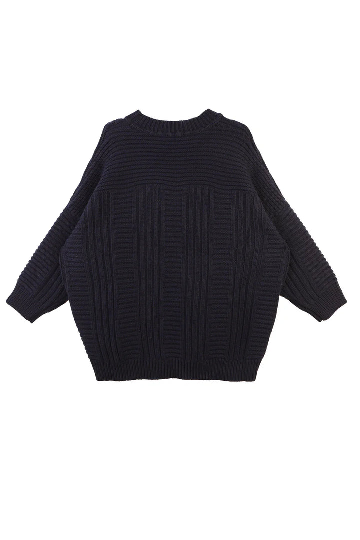 Cassian Knit - Navy