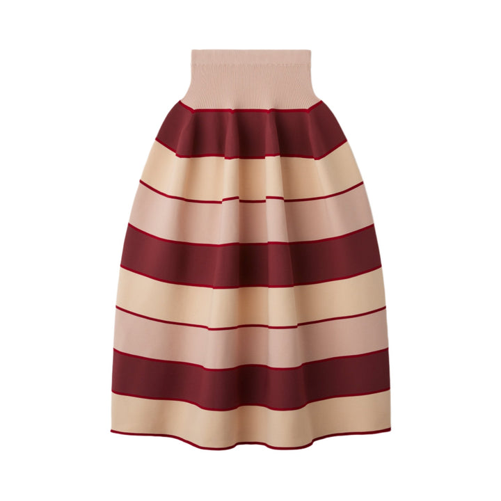 Pottery Skirt - Pink Beige Multi