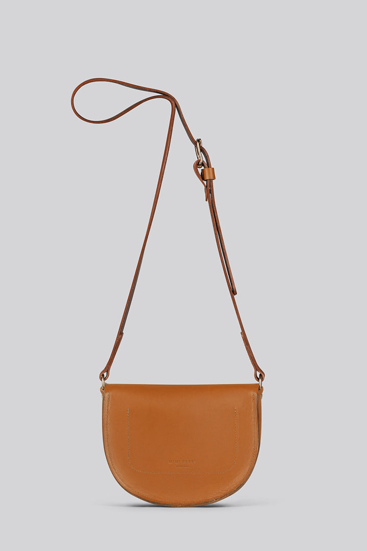 Coot Small Bag With Pull Lock - Tan Smooth - Frontiers Woman