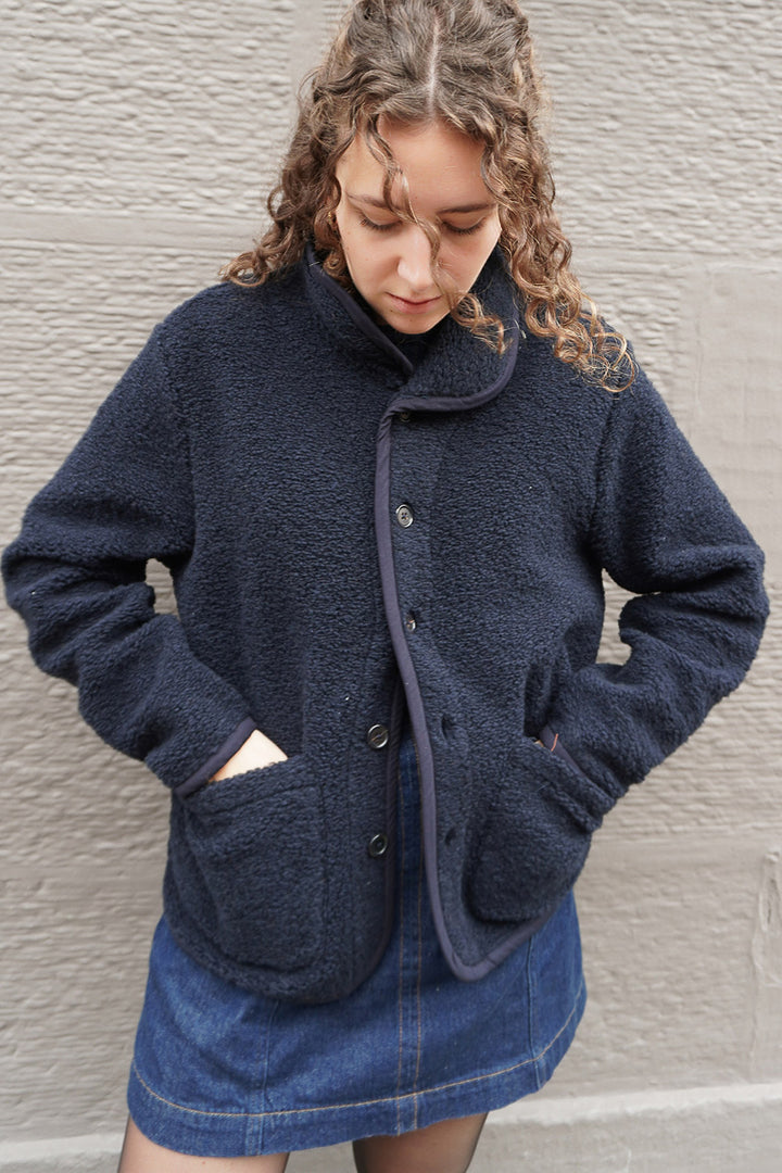 Lancaster Jacket - Navy Alvar Fleece