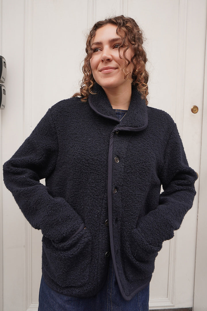 Lancaster Jacket - Navy Alvar Fleece