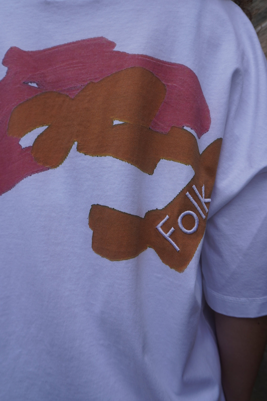 Boyfriend T-shirt - Graphic White