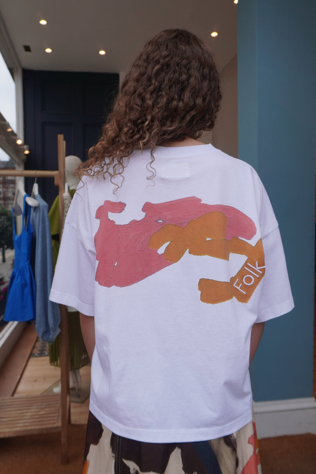 Boyfriend T-shirt - Graphic White