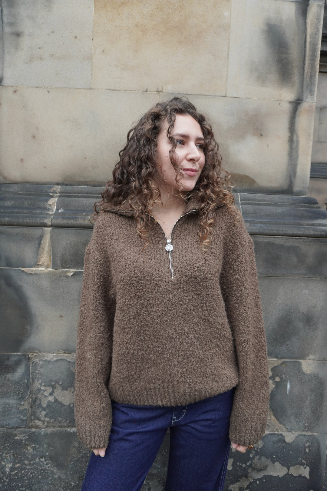 W' Neva Sweater - Taupe